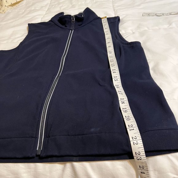 Talbots womens athletic vest , navy blue, size Mp - Picture 7 of 12